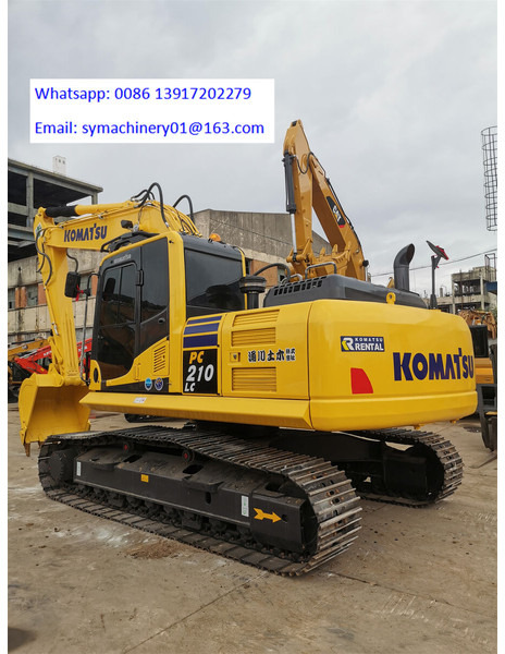 Komatsu PC210LC-8 - Máy xúc bánh xích: hình 2 Komatsu PC210LC-8 - Máy xúc bánh xích: hình 2