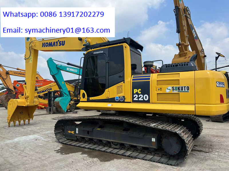 Komatsu PC220-8 - Máy xúc bánh xích: hình 3 Komatsu PC220-8 - Máy xúc bánh xích: hình 3