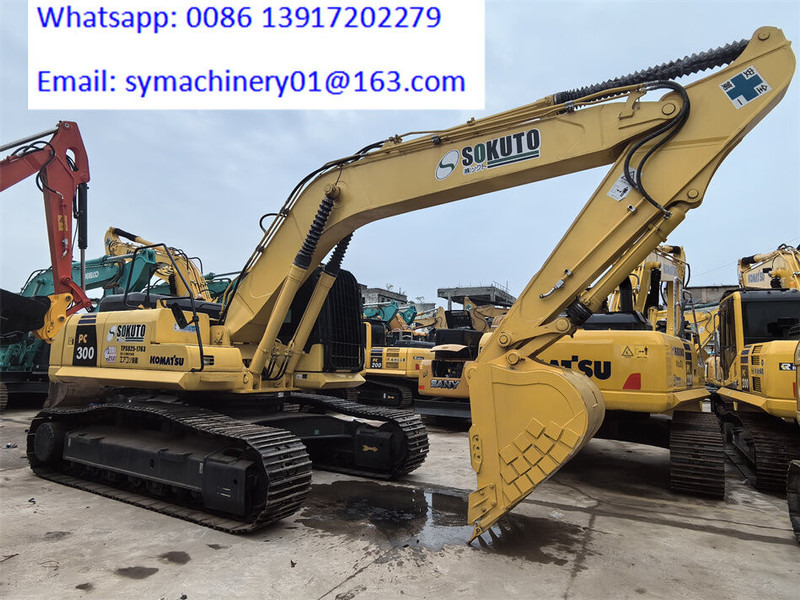 Komatsu PC300 - Máy xúc bánh xích: hình 1 Komatsu PC300 - Máy xúc bánh xích: hình 1