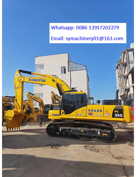 Komatsu PC350 - Máy xúc bánh xích: hình 1 Komatsu PC350 - Máy xúc bánh xích: hình 1