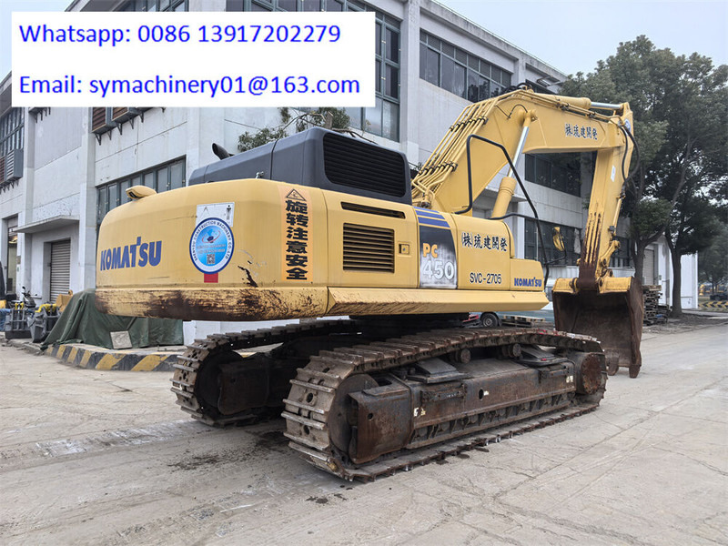 Komatsu PC450-8 - Máy xúc bánh xích: hình 3 Komatsu PC450-8 - Máy xúc bánh xích: hình 3