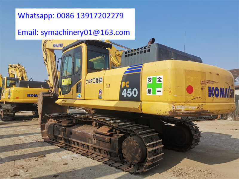 Komatsu PC450-8 - Máy xúc bánh xích: hình 2 Komatsu PC450-8 - Máy xúc bánh xích: hình 2