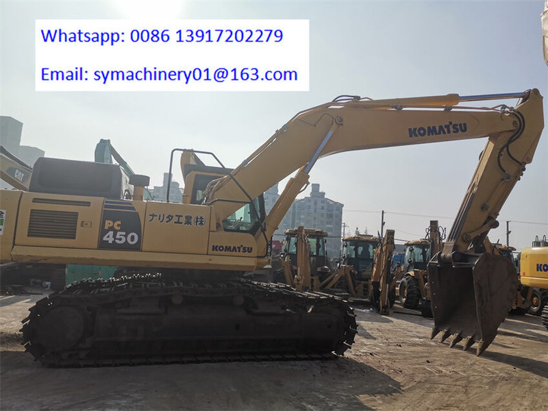 Komatsu PC450-8R - Máy xúc bánh xích: hình 4 Komatsu PC450-8R - Máy xúc bánh xích: hình 4