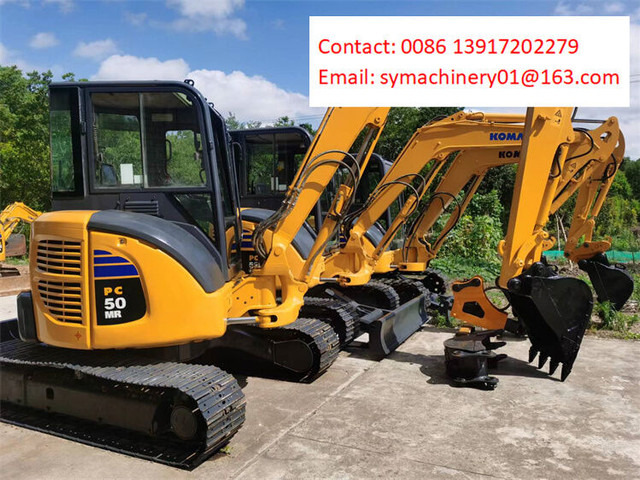 Komatsu PC50 - Máy xúc mini: hình 5 Komatsu PC50 - Máy xúc mini: hình 5