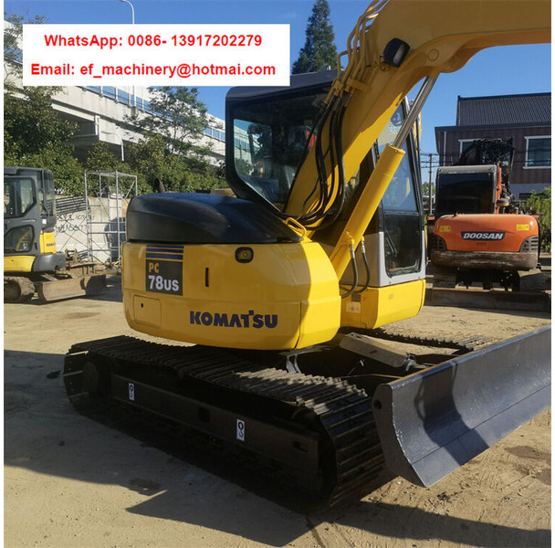 Komatsu PC78 - Máy xúc mini: hình 4 Komatsu PC78 - Máy xúc mini: hình 4