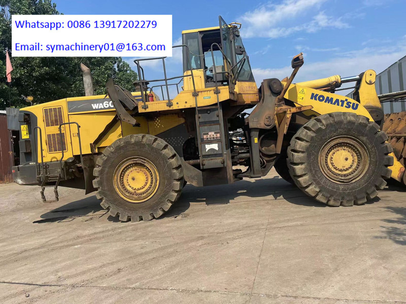 Komatsu WA600-6 - Máy xúc lật bánh lốp: hình 5 Komatsu WA600-6 - Máy xúc lật bánh lốp: hình 5