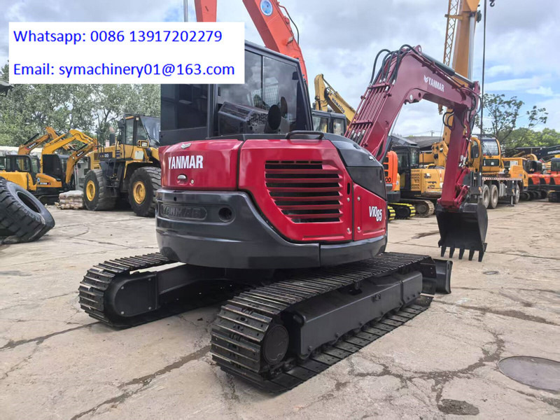 Yanmar VIO85 - Máy xúc bánh xích: hình 2 Yanmar VIO85 - Máy xúc bánh xích: hình 2