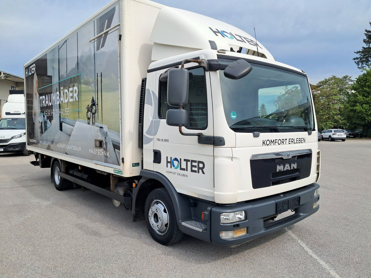 MAN TGL 8.180 Koffer mit LBW | Klima | Diff. | Tempo - Xe tải hộp: hình 2 MAN TGL 8.180 Koffer mit LBW | Klima | Diff. | Tempo - Xe tải hộp: hình 2