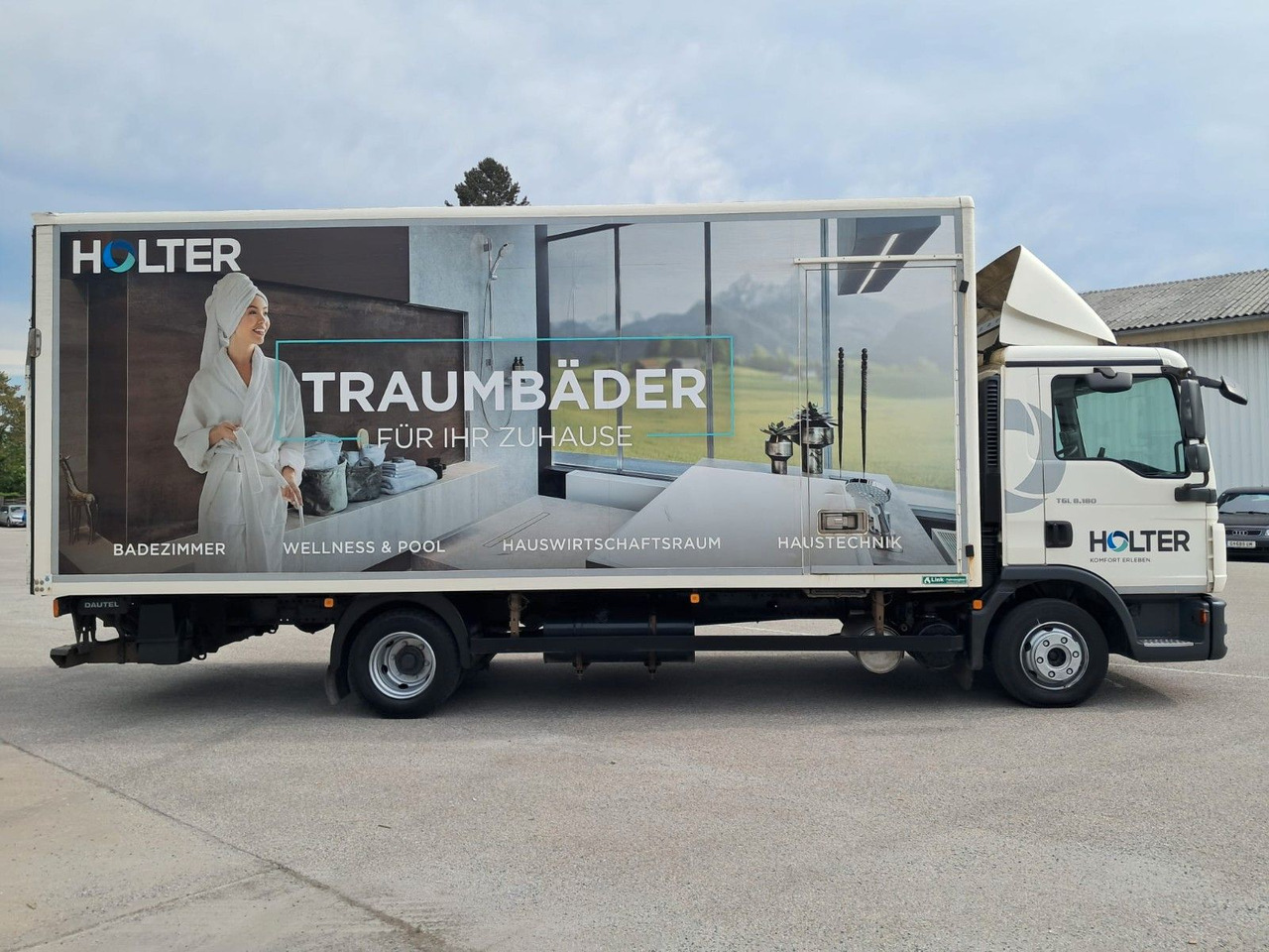 MAN TGL 8.180 Koffer mit LBW | Klima | Diff. | Tempo - Xe tải hộp: hình 4 MAN TGL 8.180 Koffer mit LBW | Klima | Diff. | Tempo - Xe tải hộp: hình 4