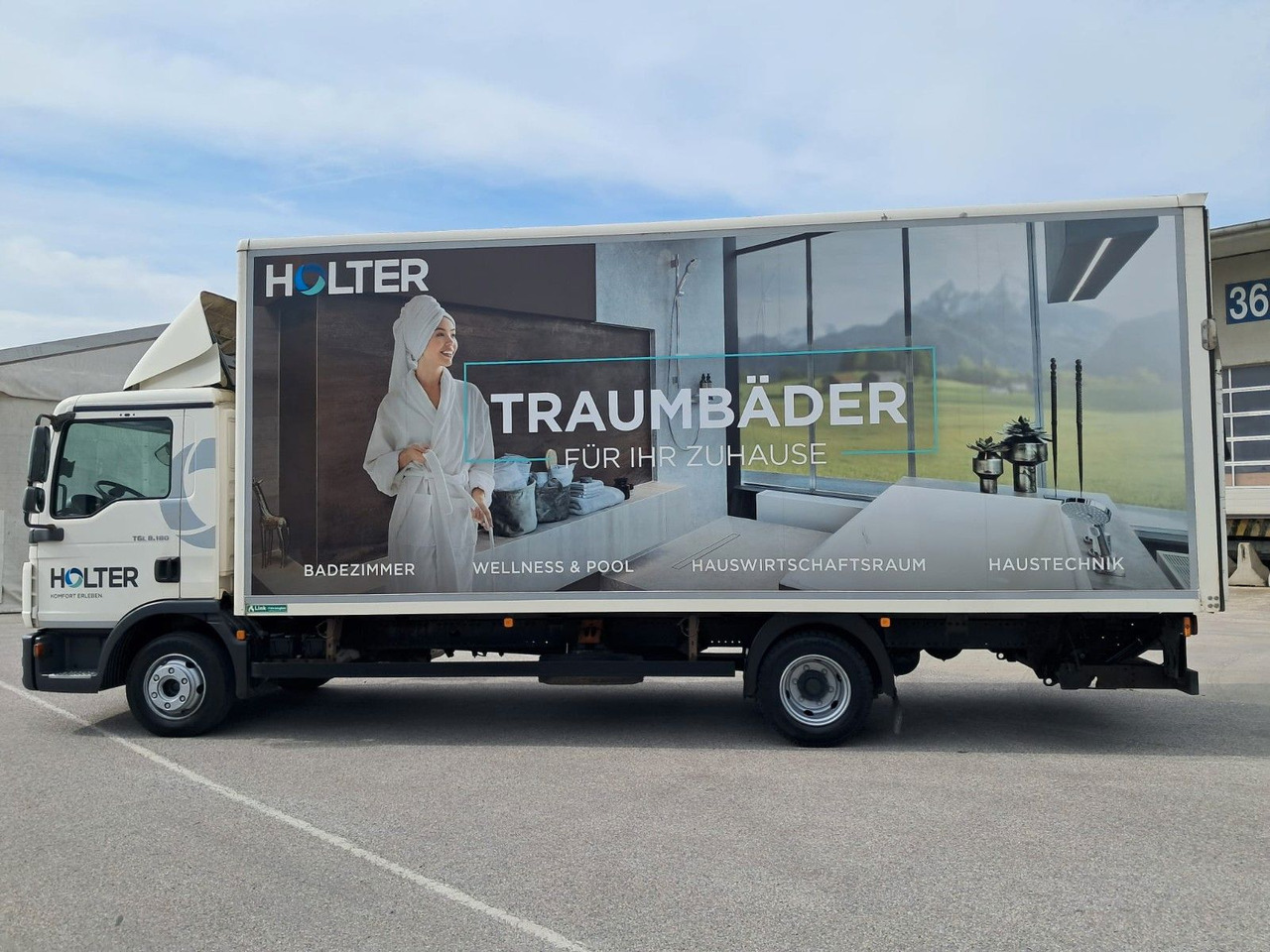 MAN TGL 8.180 Koffer mit LBW | Klima | Diff. | Tempo - Xe tải hộp: hình 3 MAN TGL 8.180 Koffer mit LBW | Klima | Diff. | Tempo - Xe tải hộp: hình 3