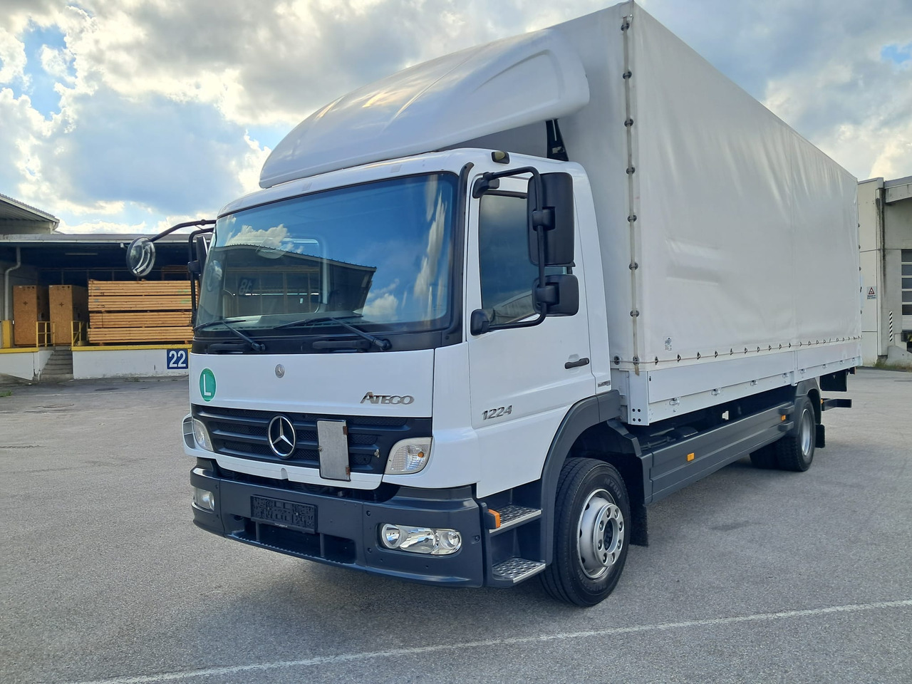 MERCEDES-BENZ ATEGO 12 24 Plane LBW | Klima | Schaltgetriebe - Xe tải thùng mui bạt: hình 1 MERCEDES-BENZ ATEGO 12 24 Plane LBW | Klima | Schaltgetriebe - Xe tải thùng mui bạt: hình 1