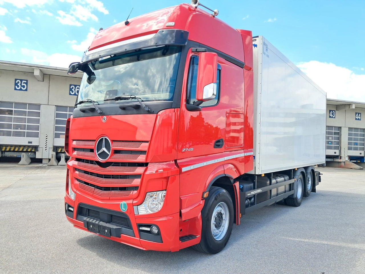 Mercedes-Benz Actros 2745 Kühlkoff | Standklima/heiz | Liftach - Xe tải đông lạnh: hình 1 Mercedes-Benz Actros 2745 Kühlkoff | Standklima/heiz | Liftach - Xe tải đông lạnh: hình 1