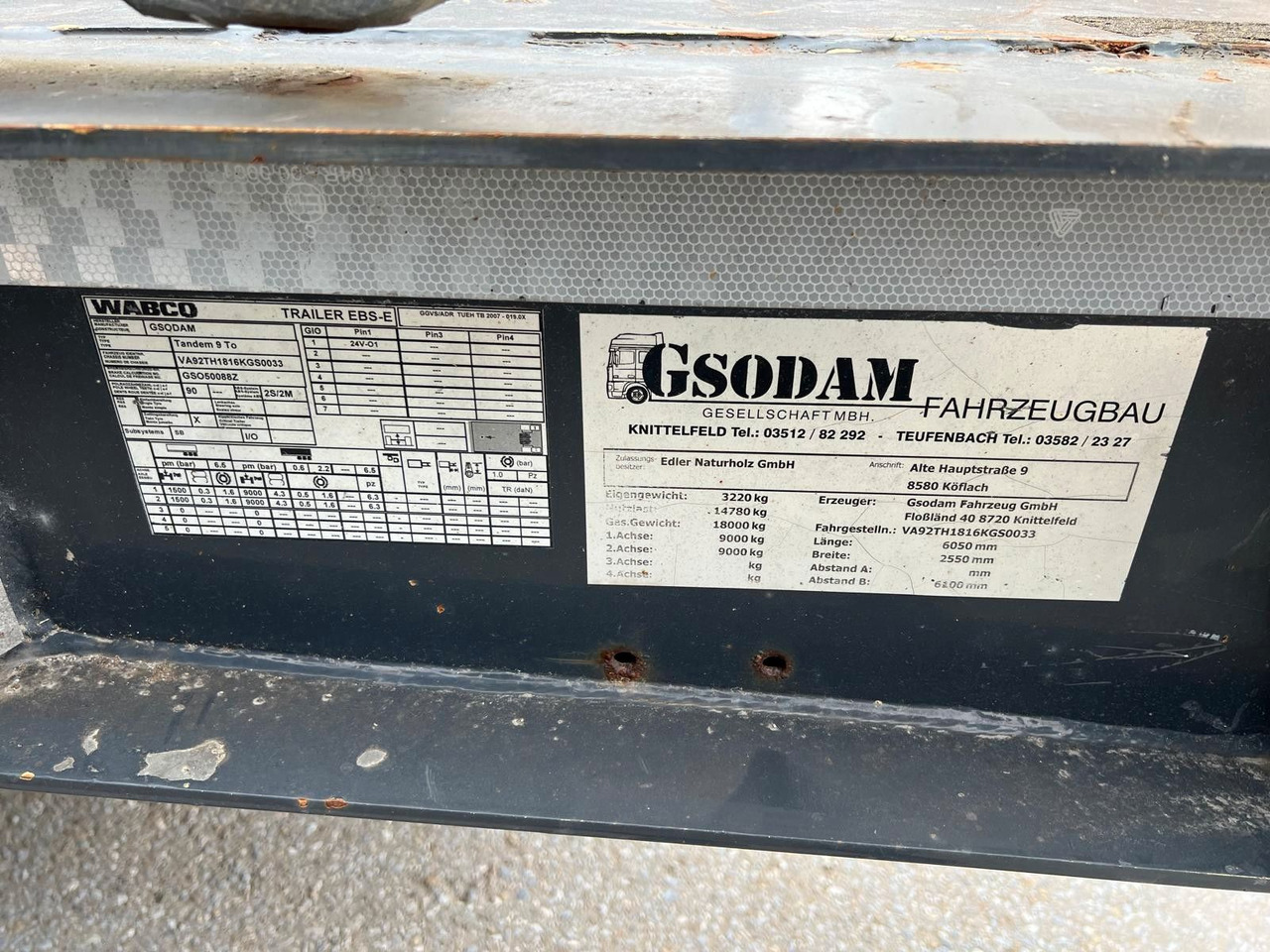 Schwarzmüller Gsodam 18t Zentralachsanhänger - Rơ moóc chở gỗ: hình 5 Schwarzmüller Gsodam 18t Zentralachsanhänger - Rơ moóc chở gỗ: hình 5