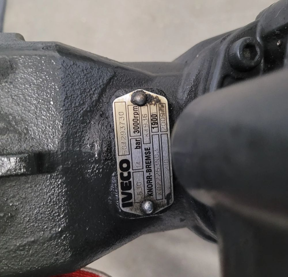 KOMPRESOR +WSPOMAGANIE IVECO STRALIS ORYGINAŁ 504293730 CHWALIM116 - Bộ nén phanh hơi cho Xe tải: hình 4 KOMPRESOR +WSPOMAGANIE IVECO STRALIS ORYGINAŁ 504293730 CHWALIM116 - Bộ nén phanh hơi cho Xe tải: hình 4