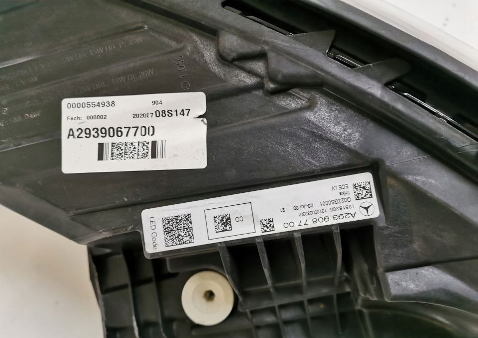 LAMPA MERCEDES EQC A 2939067700 ORYGINAŁ - Đèn trước: hình 3 LAMPA MERCEDES EQC A 2939067700 ORYGINAŁ - Đèn trước: hình 3