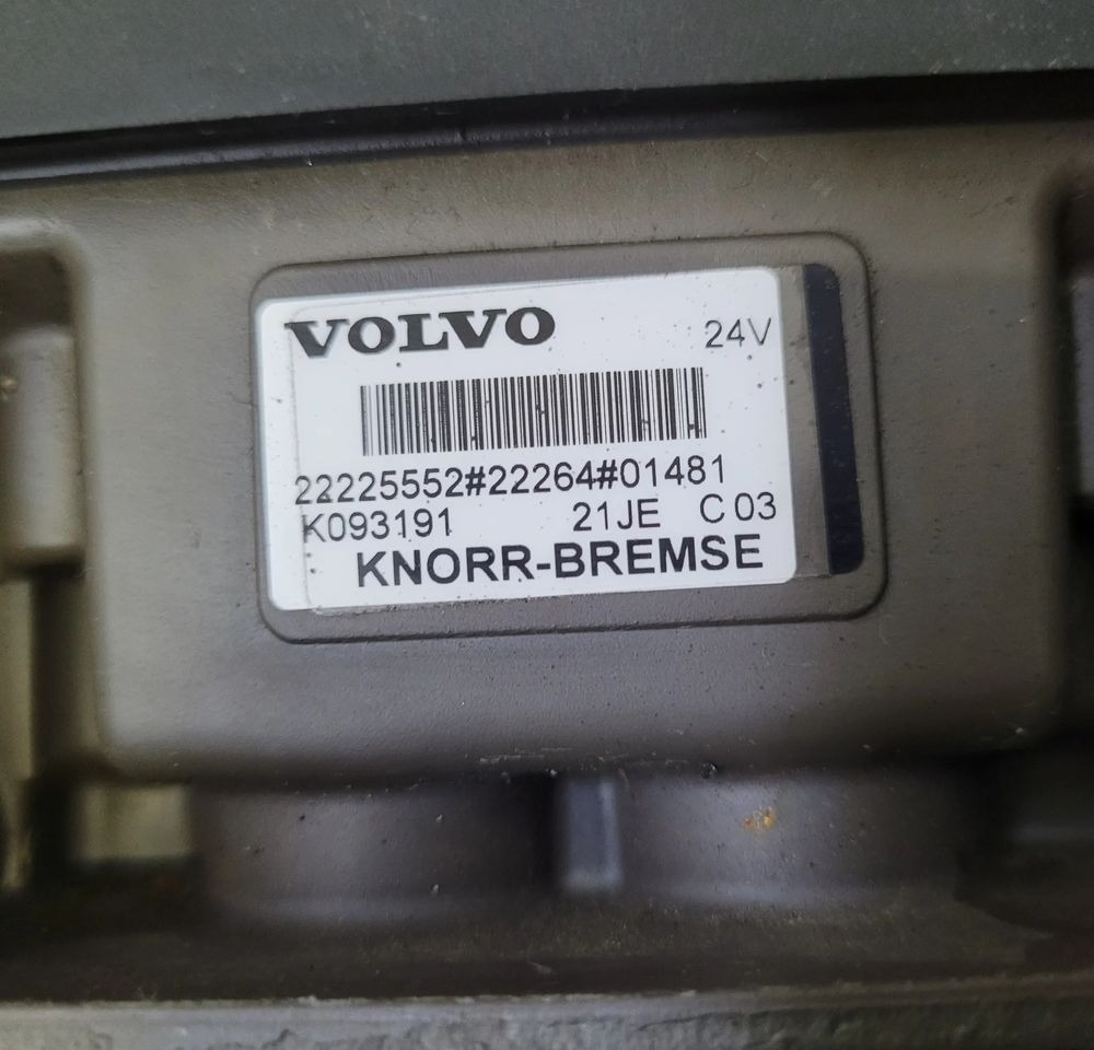 MODULATOR VOLVO KNORR K093191 22225552 CHWALIM116 - Phụ tùng phanh cho Xe tải: hình 3 MODULATOR VOLVO KNORR K093191 22225552 CHWALIM116 - Phụ tùng phanh cho Xe tải: hình 3