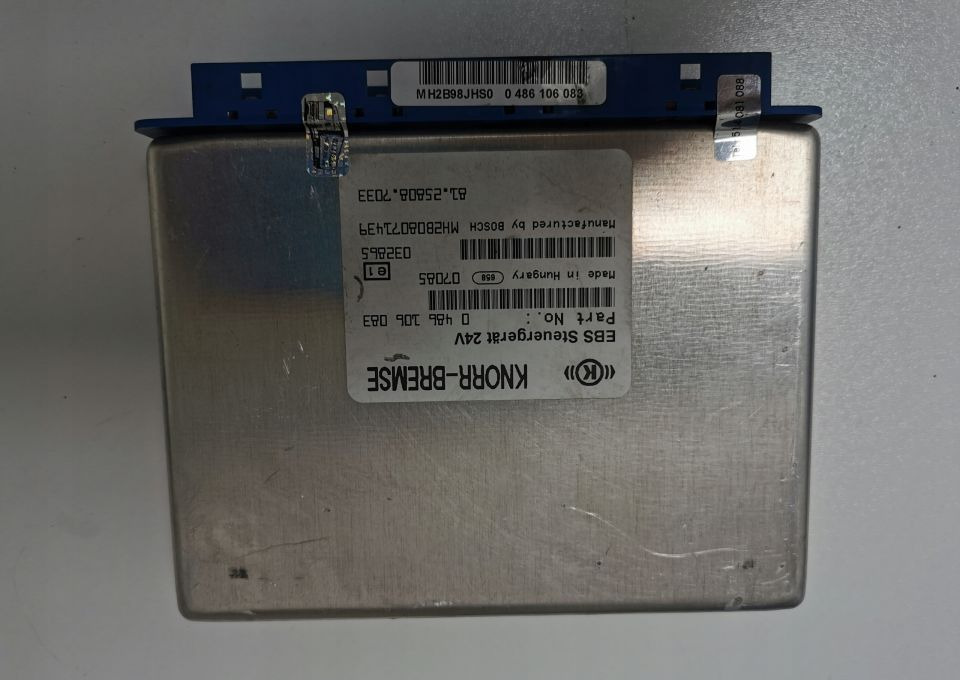 Moduł sterownik komputer EBS Man TGX 81.25808-7033 - ECU cho Xe tải: hình 1 Moduł sterownik komputer EBS Man TGX 81.25808-7033 - ECU cho Xe tải: hình 1
