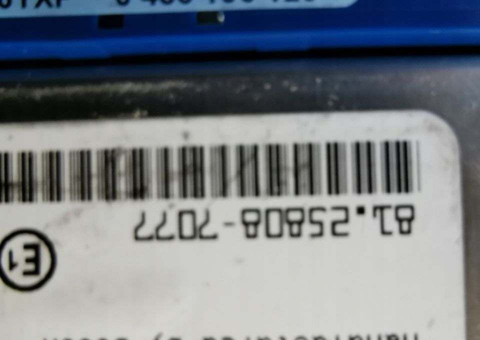 Moduł sterownik komputer EBS Man TGX 81.25808-7077 - ECU cho Xe tải: hình 3 Moduł sterownik komputer EBS Man TGX 81.25808-7077 - ECU cho Xe tải: hình 3