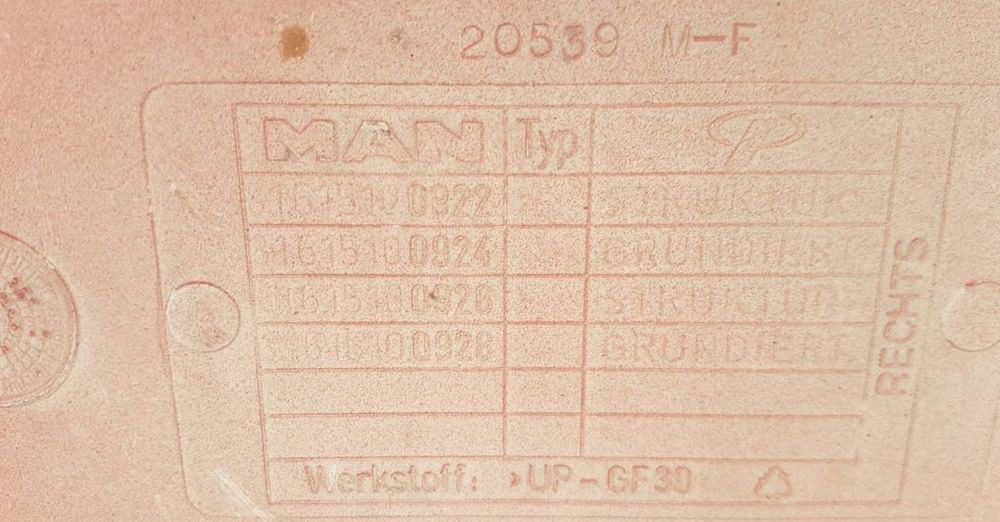 STOPNICA WŁAZ MAN TGX EURO6 RH. ORYGINAŁ - Bậc bước cho Xe tải: hình 3 STOPNICA WŁAZ MAN TGX EURO6 RH. ORYGINAŁ - Bậc bước cho Xe tải: hình 3