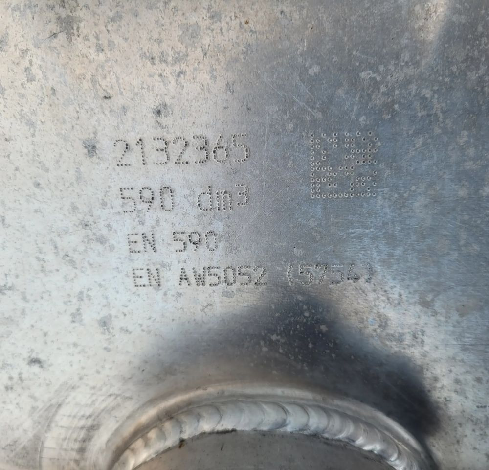 ZBIORNIK PALIWA DAF 2132365 590L ORYGINAŁ CHWALIM116 - Hệ thống nhiên liệu cho Xe tải: hình 5 ZBIORNIK PALIWA DAF 2132365 590L ORYGINAŁ CHWALIM116 - Hệ thống nhiên liệu cho Xe tải: hình 5