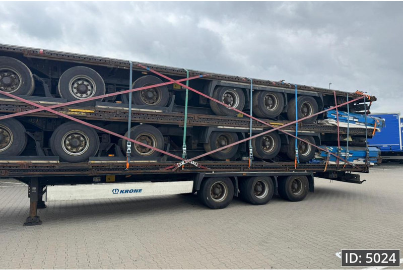 Krone SD / Stack 5x mega / BPW Drum - Sơ mi rơ moóc mui bạt: hình 2 Krone SD / Stack 5x mega / BPW Drum - Sơ mi rơ moóc mui bạt: hình 2