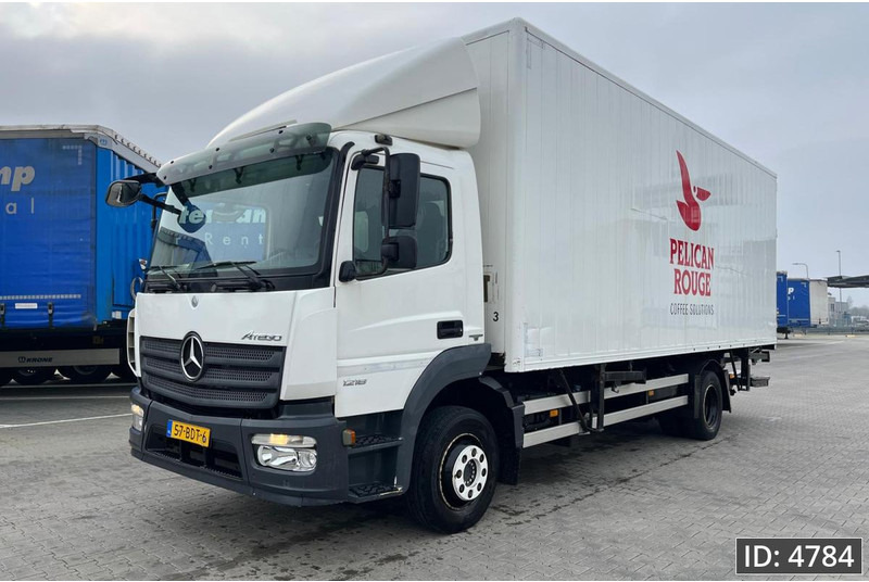 Mercedes-Benz Atego 1218 Day Cab, Euro 5, BDF / Automatic / standklima / DHOLLANDIA 2000KG - Xe chở container/ Xe tải hoán đổi thân: hình 1 Mercedes-Benz Atego 1218 Day Cab, Euro 5, BDF / Automatic / standklima / DHOLLANDIA 2000KG - Xe chở container/ Xe tải hoán đổi thân: hình 1
