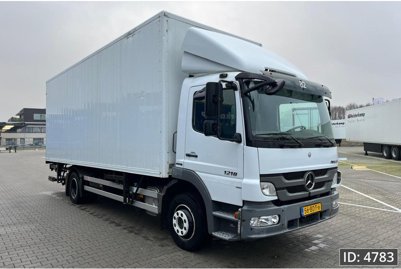Mercedes-Benz Atego 1218 Day Cab, Euro 5, BDF / EPS automatic / standklima / DHOLLANDIA 2000KG - Xe chở container/ Xe tải hoán đổi thân: hình 4 Mercedes-Benz Atego 1218 Day Cab, Euro 5, BDF / EPS automatic / standklima / DHOLLANDIA 2000KG - Xe chở container/ Xe tải hoán đổi thân: hình 4