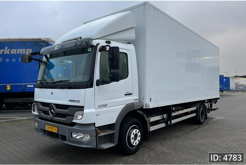 Mercedes-Benz Atego 1218 Day Cab, Euro 5, BDF / EPS automatic / standklima / DHOLLANDIA 2000KG - Xe chở container/ Xe tải hoán đổi thân: hình 1 Mercedes-Benz Atego 1218 Day Cab, Euro 5, BDF / EPS automatic / standklima / DHOLLANDIA 2000KG - Xe chở container/ Xe tải hoán đổi thân: hình 1