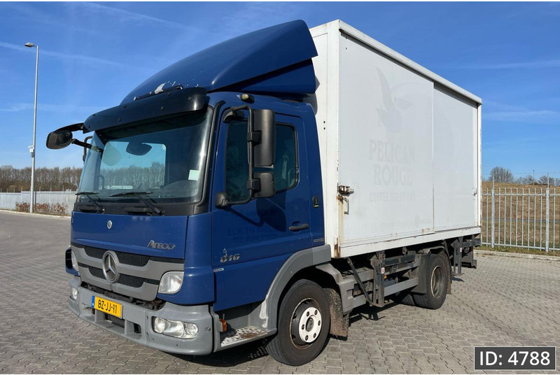 Mercedes-Benz Atego 816 Day Cab, Euro 5, BDF / EPS automatic / standklima / Hydraulic system - Xe chở container/ Xe tải hoán đổi thân: hình 1 Mercedes-Benz Atego 816 Day Cab, Euro 5, BDF / EPS automatic / standklima / Hydraulic system - Xe chở container/ Xe tải hoán đổi thân: hình 1