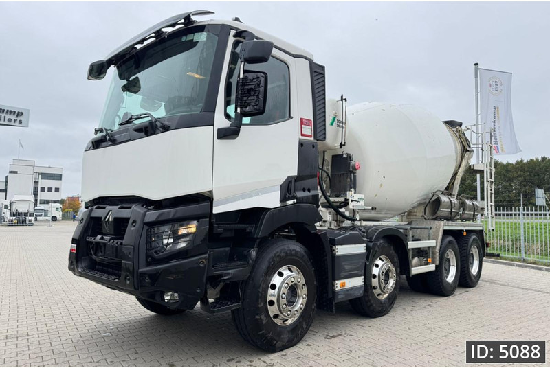 Renault C480 Day Cab, Euro 6, 8x4 / Full steel / 9m3 / TOP!! - Xe trộn bê tông: hình 1 Renault C480 Day Cab, Euro 6, 8x4 / Full steel / 9m3 / TOP!! - Xe trộn bê tông: hình 1