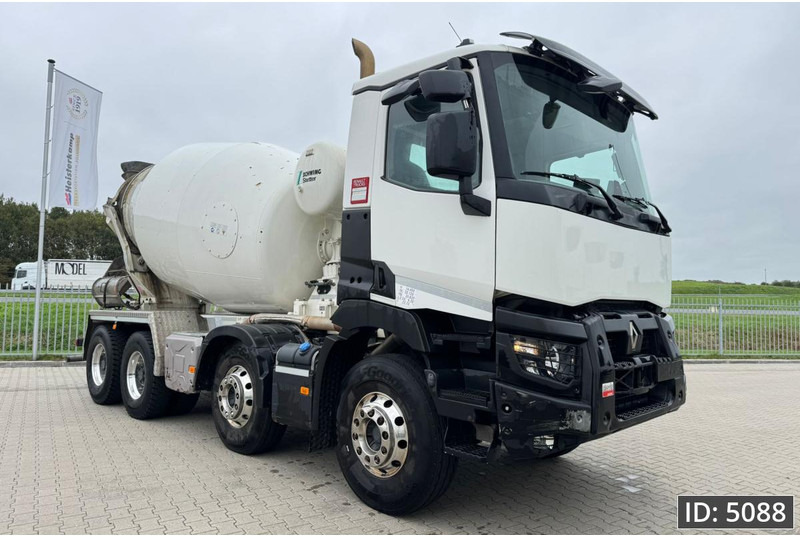 Renault C480 Day Cab, Euro 6, 8x4 / Full steel / 9m3 / TOP!! - Xe trộn bê tông: hình 4 Renault C480 Day Cab, Euro 6, 8x4 / Full steel / 9m3 / TOP!! - Xe trộn bê tông: hình 4