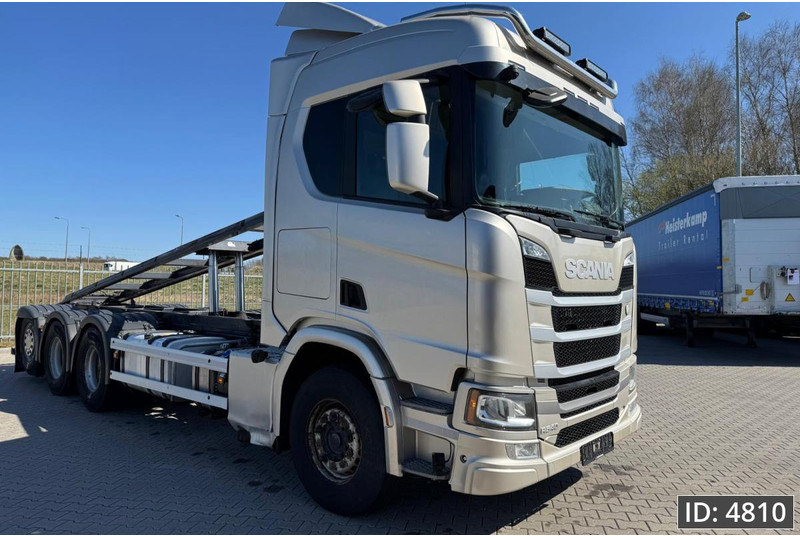 Scania R540 Topline, Euro 6, / 8x4 / BDF / Lift axle / frame 7.4 m - Xe chở container/ Xe tải hoán đổi thân: hình 4 Scania R540 Topline, Euro 6, / 8x4 / BDF / Lift axle / frame 7.4 m - Xe chở container/ Xe tải hoán đổi thân: hình 4