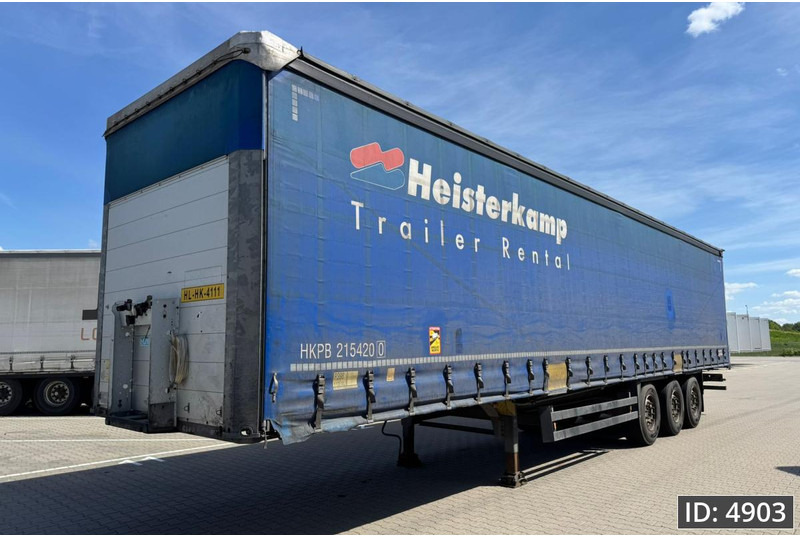 Sơ mi rơ moóc mui bạt Schmitz Cargobull SCB*S3T / Disk brakes / Huckepack: hình 1