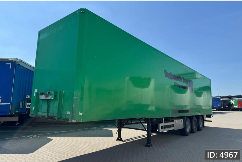 Van Eck PT-3 / BPW Drum / Roll up door - Sơ mi rơ moóc hộp kín: hình 1 Van Eck PT-3 / BPW Drum / Roll up door - Sơ mi rơ moóc hộp kín: hình 1
