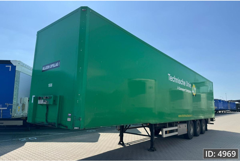 Van Eck PT-3 / BPW Drum / Roll up door - Sơ mi rơ moóc hộp kín: hình 1 Van Eck PT-3 / BPW Drum / Roll up door - Sơ mi rơ moóc hộp kín: hình 1