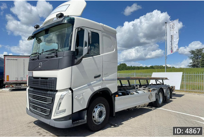 Volvo FH 500 Globetrotter, Euro 6, / 6x2 / Hydraulic body / frame 7.4 m / Tail lift - Xe chở container/ Xe tải hoán đổi thân: hình 1 Volvo FH 500 Globetrotter, Euro 6, / 6x2 / Hydraulic body / frame 7.4 m / Tail lift - Xe chở container/ Xe tải hoán đổi thân: hình 1