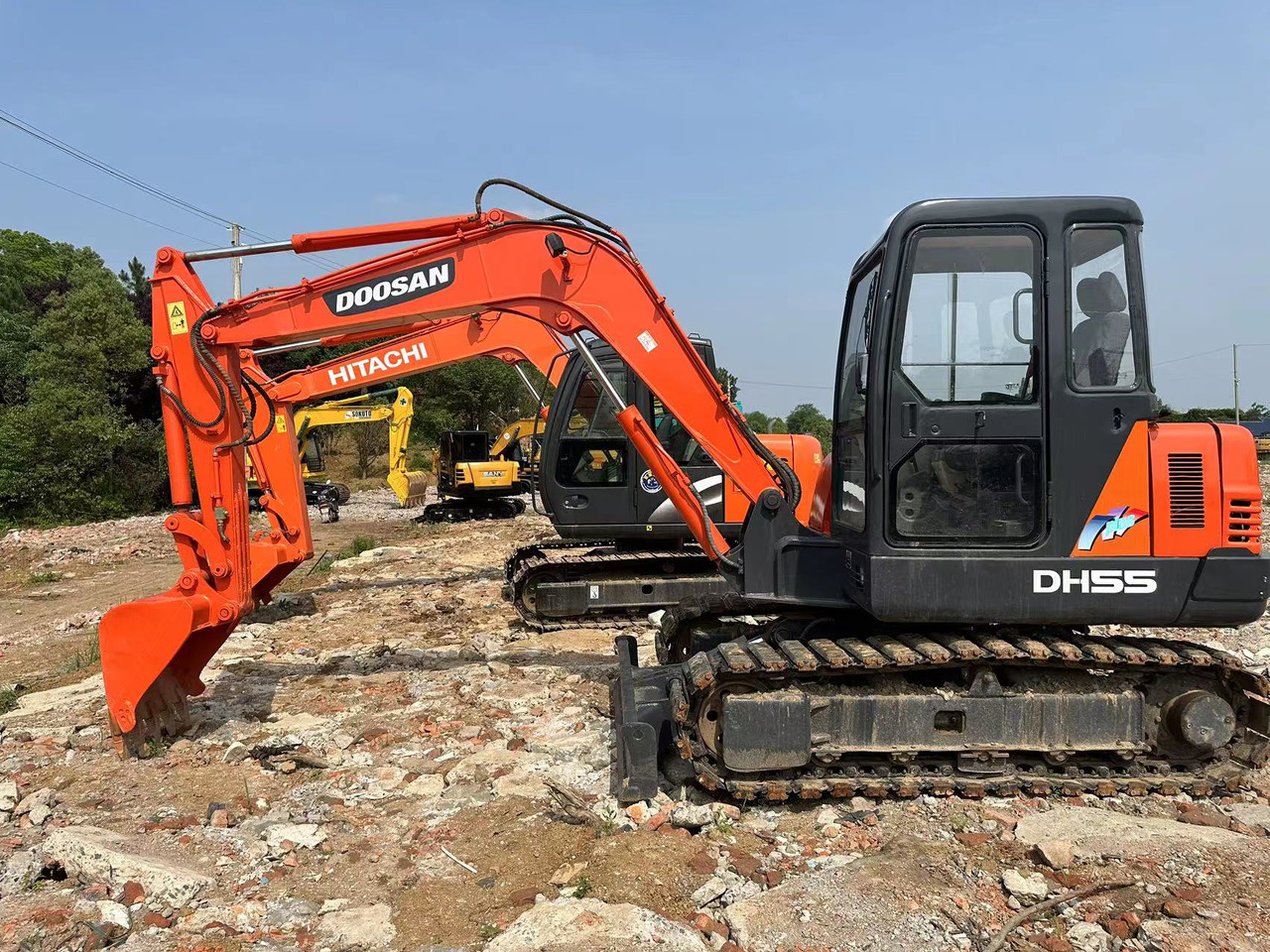 Doosan DH55 Mini Excavator Click for Discount - Máy xúc mini: hình 1 Doosan DH55 Mini Excavator Click for Discount - Máy xúc mini: hình 1