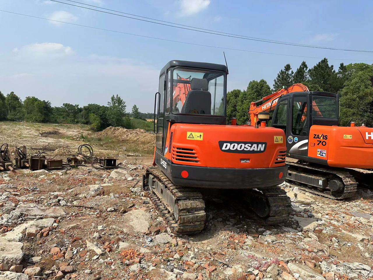 Doosan DH55 Mini Excavator Click for Discount - Máy xúc mini: hình 4 Doosan DH55 Mini Excavator Click for Discount - Máy xúc mini: hình 4