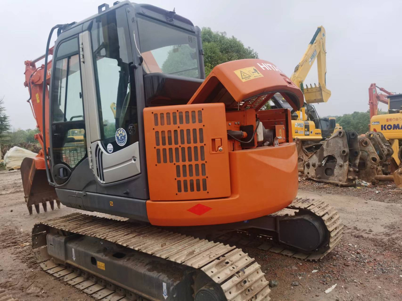HITACHI ZX75US - Máy xúc bánh xích: hình 2 HITACHI ZX75US - Máy xúc bánh xích: hình 2