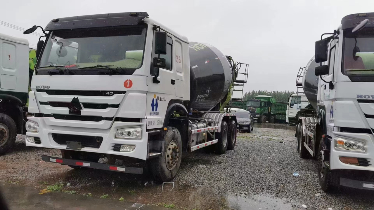 HOWO 6*4 Cement Mixer Truck - Xe trộn bê tông: hình 5 HOWO 6*4 Cement Mixer Truck - Xe trộn bê tông: hình 5