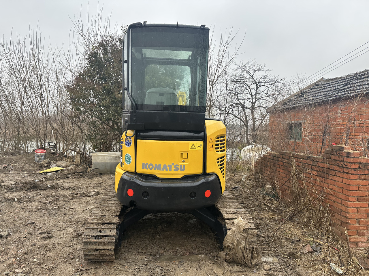 KOMATSU Mini Excavator PC35 With Enclosed Cab - Máy xúc mini: hình 1 KOMATSU Mini Excavator PC35 With Enclosed Cab - Máy xúc mini: hình 1