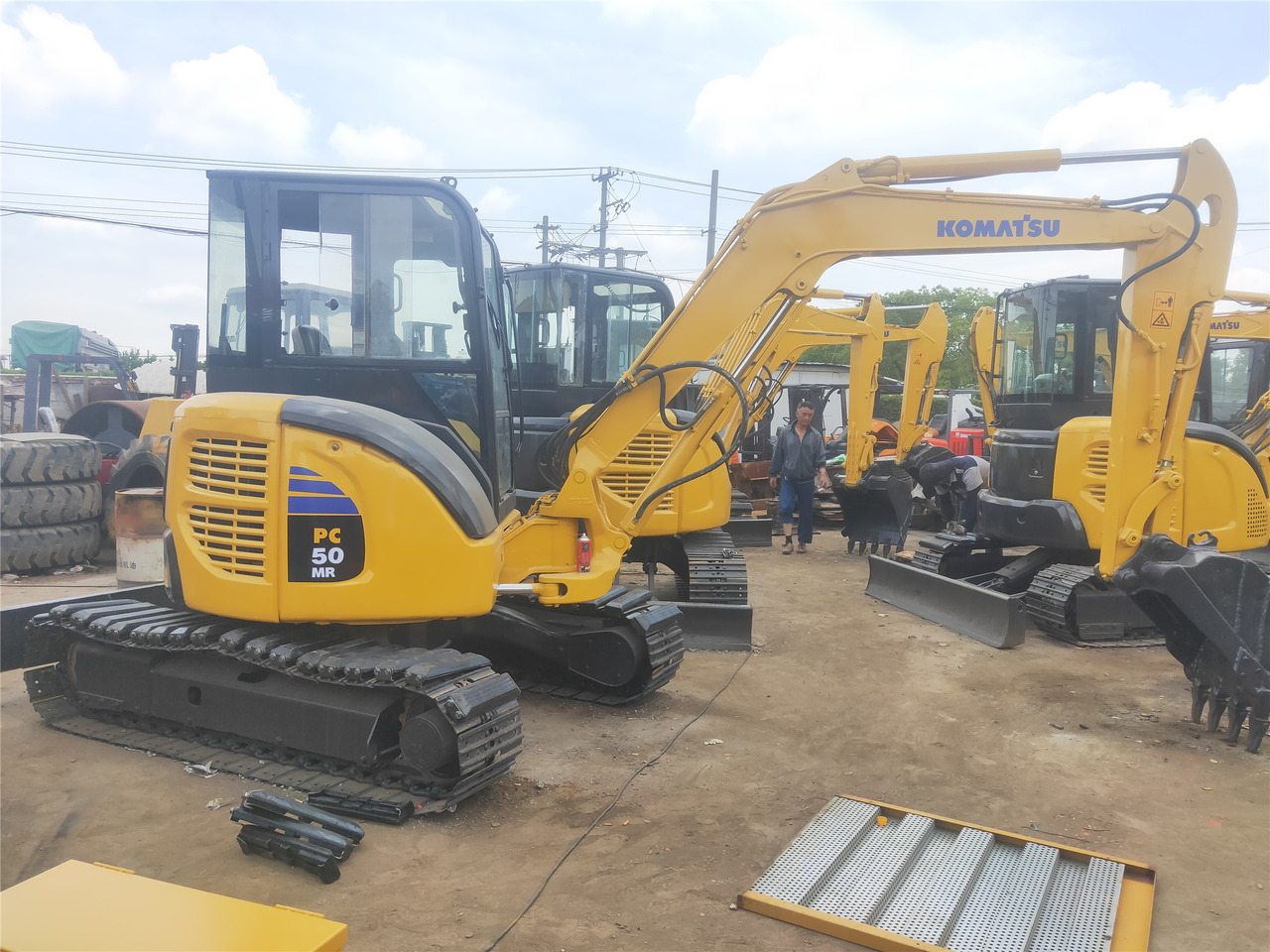 KOMATSU Mini Excavator PC50MR - Máy xúc mini: hình 1 KOMATSU Mini Excavator PC50MR - Máy xúc mini: hình 1