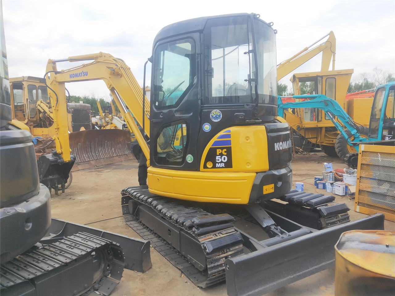 KOMATSU Mini Excavator PC50MR - Máy xúc mini: hình 5 KOMATSU Mini Excavator PC50MR - Máy xúc mini: hình 5