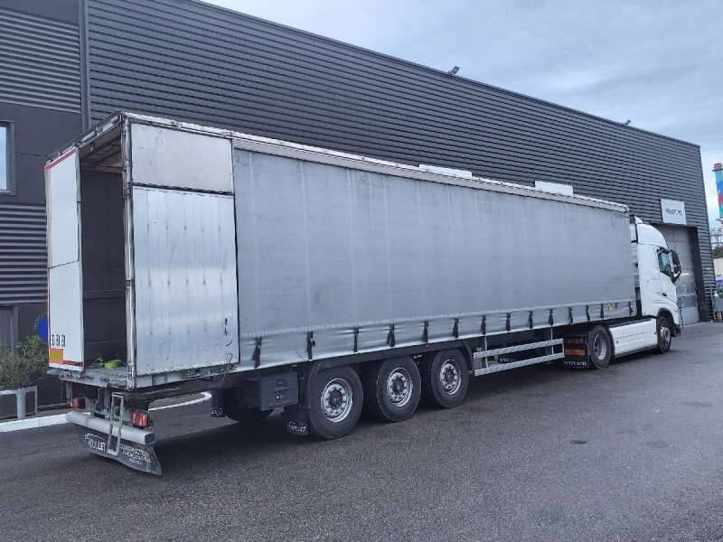 Semi-remorque 3 Essieux 38 TONNES 2 PORTES AR REHAUSSABLE - Sơ mi rơ moóc mui bạt: hình 1 Semi-remorque 3 Essieux 38 TONNES 2 PORTES AR REHAUSSABLE - Sơ mi rơ moóc mui bạt: hình 1