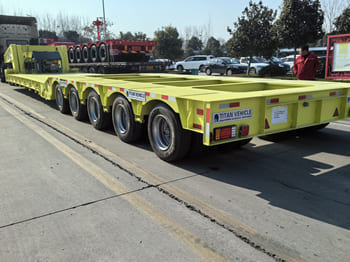 TITAN 120 ton detachable lowbed trailer for sale in Nigeria - Sơ mi rơ moóc: hình 1 TITAN 120 ton detachable lowbed trailer for sale in Nigeria - Sơ mi rơ moóc: hình 1