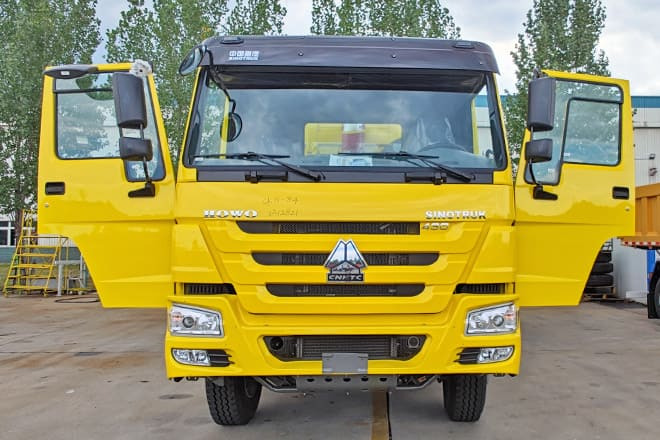 SINOTRUK Howo 430 8x4 Dump Truck Price for Sale in Senegal - Xe ben: hình 4 SINOTRUK Howo 430 8x4 Dump Truck Price for Sale in Senegal - Xe ben: hình 4
