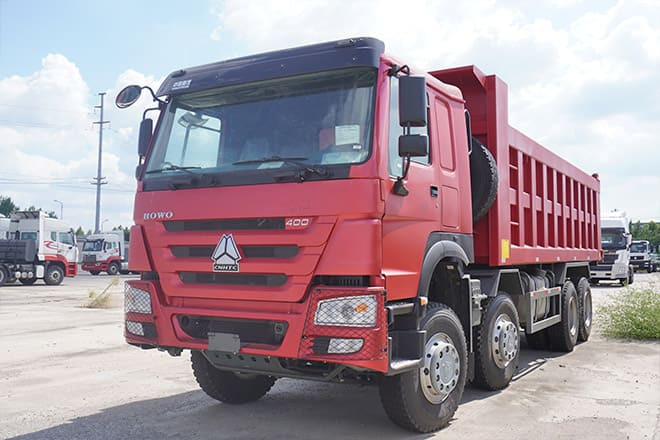 SINOTRUK Sinotruk Howo 8x4 Dump Truck for Sale in Cameroon - Xe ben: hình 3 SINOTRUK Sinotruk Howo 8x4 Dump Truck for Sale in Cameroon - Xe ben: hình 3