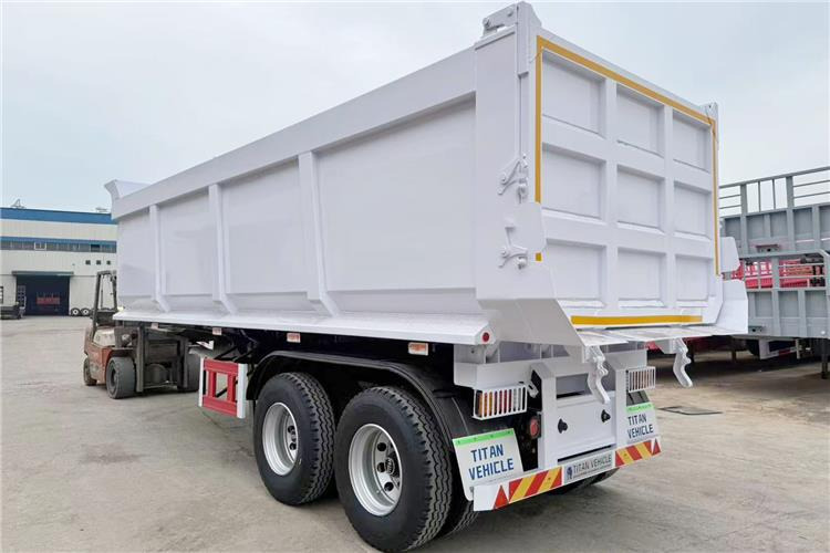 TITAN 2 Axle Dump Semi Trailer for Sale In Tanzania - Sơ mi rơ moóc ben: hình 2 TITAN 2 Axle Dump Semi Trailer for Sale In Tanzania - Sơ mi rơ moóc ben: hình 2