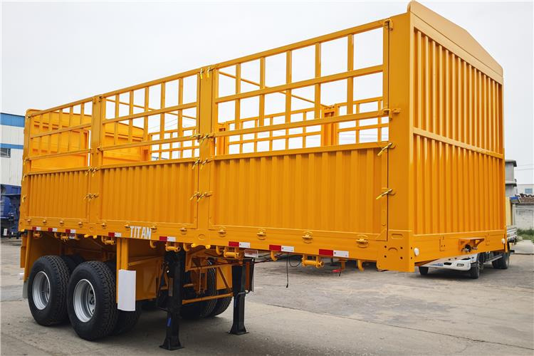 TITAN 2 Axle Fence Semi Trailer for Sale In Senegal - Sơ mi rơ moóc chở gia súc: hình 1 TITAN 2 Axle Fence Semi Trailer for Sale In Senegal - Sơ mi rơ moóc chở gia súc: hình 1