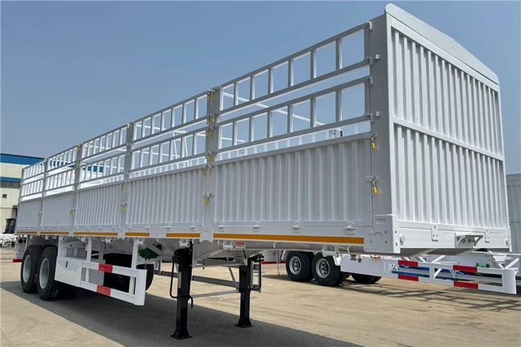 TITAN 2 Axle Fence Semi Trailer with Bogie Suspension for Sale In Nigeria - Sơ mi rơ moóc chở gia súc: hình 1 TITAN 2 Axle Fence Semi Trailer with Bogie Suspension for Sale In Nigeria - Sơ mi rơ moóc chở gia súc: hình 1